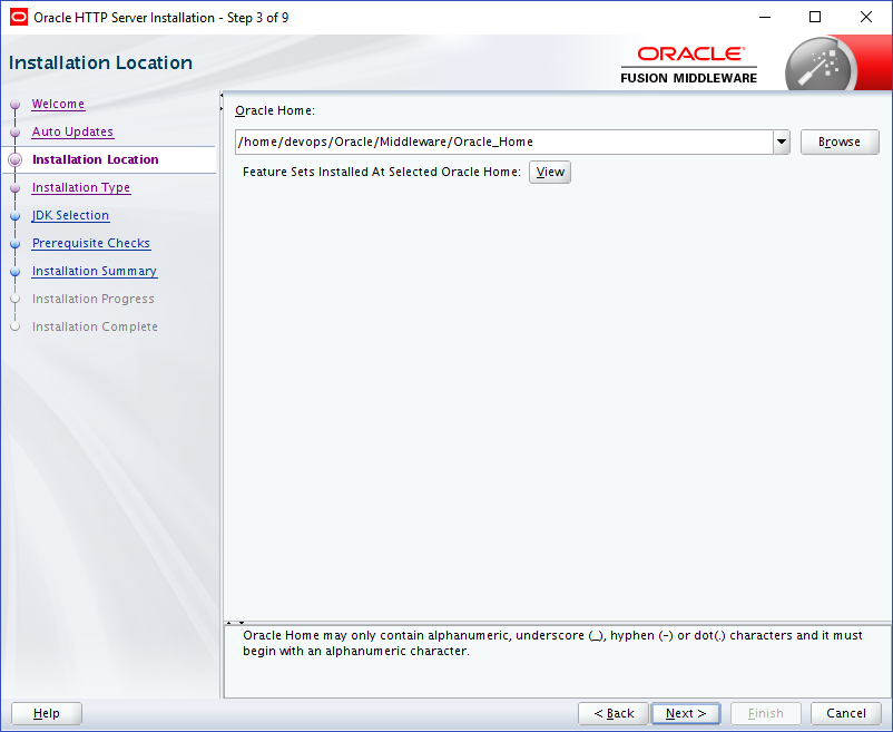 Installer Prerequisite Setup